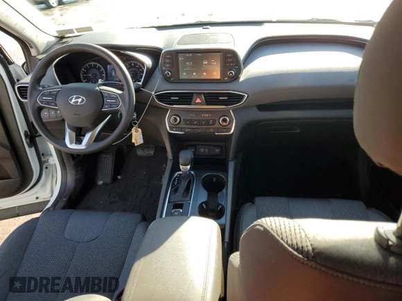 2020 Hyundai Santa Fe SE with VIN 5NMS2CAD6LH293025, listed as a Copart auction lot 72199192 with 24,059 mi miles. Bid and sale history available at carsss.com. Image 8.