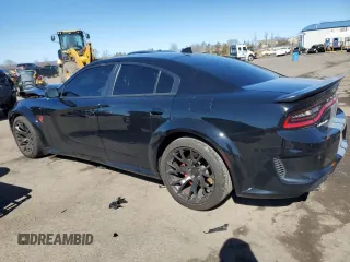 2023 Dodge Charger SRT Hellcat Widebody Jailbreak with VIN 2C3CDXL97PH615322, listed as a Copart auction lot 49891025 with 20,508 mi miles and Salvage Title. Bid and sale history available at carsss.com. Image 2.