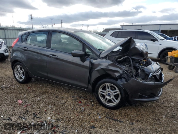 2017 Ford Fiesta SE with VIN 3FADP4EJ9HM165713, listed as a Copart auction lot 52184925 with 111,766 mi miles and Salvage Title. Bid and sale history available at carsss.com. Image 4.