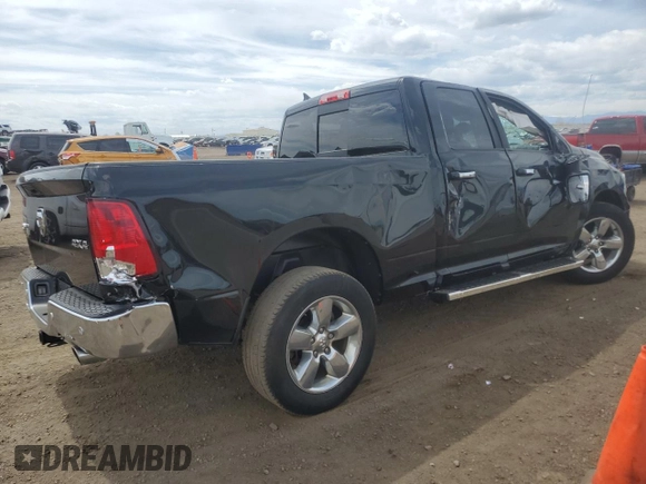 2015 Ram 1500 Big Horn with VIN 1C6RR7GTXFS643160, listed as a Copart auction lot 53643405 with 141,354 mi miles and Salvage title. Bid and sale history available at DreamBid. Image 3.
