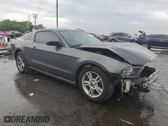 2014 Ford Mustang V6 with VIN 1ZVBP8AM7E5249200, listed as a Copart auction lot 53744875 with 198,627 mi miles and Salvage Title. Bid and sale history available at carsss.com. Image 4.