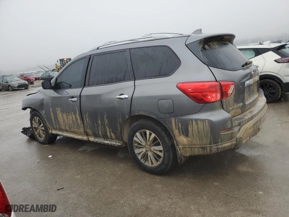 2019 Nissan Pathfinder S with VIN 5N1DR2MN9KC646482, listed as a Copart auction lot 43036565 with 108292 miles and Salvage Title. Bid and sale history available at carsss.com. Image 2.