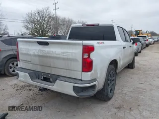 2023 Chevrolet Silverado 1500 Custom with VIN 3GCPDBEK3PG358157, listed as a IAAI auction lot 41748227 with 38,139 mi miles and . Bid and sale history available at DreamBid. Image 4.