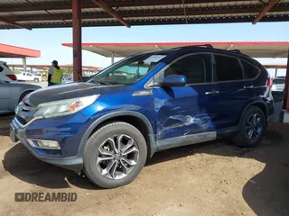 2015 Honda CR-V EX with VIN 2HKRM3H5XFH512244, listed as a IAAI auction lot 41950357 with 124,005 mi miles and . Bid and sale history available at carsss.com. Image 17.