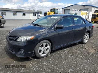 2013 Toyota Corolla L with VIN 2T1BU4EE6DC919280, listed as a Copart auction lot 54612125 with 111,255 mi miles and Salvage Title. Bid and sale history available at carsss.com. Image 1.
