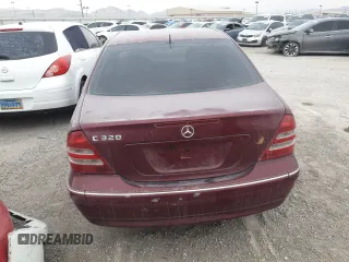 2003 Mercedes-Benz C 230/260/280/320 with VIN WDBRF64J83E011460, listed as a Copart auction lot 41896475 with 144,688 mi miles and Non Repairable. Bid and sale history available at DreamBid. Image 6.