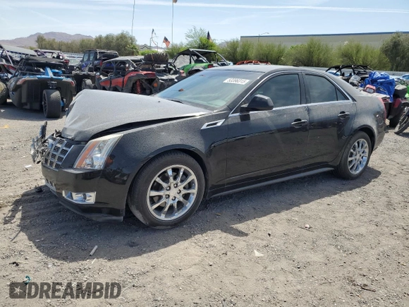 2013 Cadillac CTS Performance with VIN 1G6DK5E3XD0117766, listed as a Copart auction lot 53396315 with 39,620 mi miles and Salvage title. Bid and sale history available at DreamBid. Image 1.