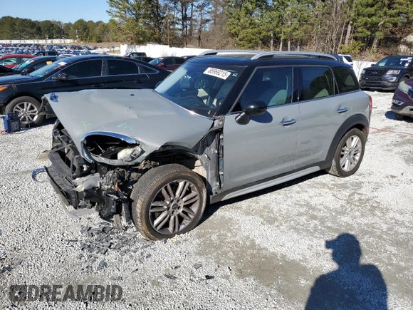 2018 MINI Countryman Cooper S with VIN WMZYT3C3XJ3E00040, listed as a Copart auction lot 88969215 with 96,201 mi miles and Salvage title. Bid and sale history available at DreamBid. Image 1.