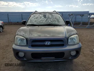 2005 Hyundai Santa Fe GLS with VIN KM8SC13E95U984600, listed as a Copart auction lot 63129694 with 184,357 mi miles and Salvage Title. Bid and sale history available at carsss.com. Image 5.