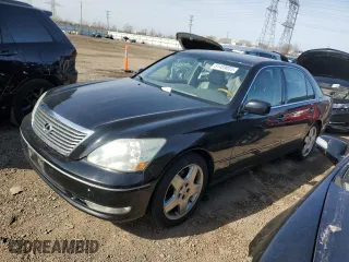 2005 Lexus LS 430 with VIN JTHBN36F855021470, listed as a Copart auction lot 51459055 with 250,982 mi miles and Clean Title. Bid and sale history available at carsss.com. Image 1.