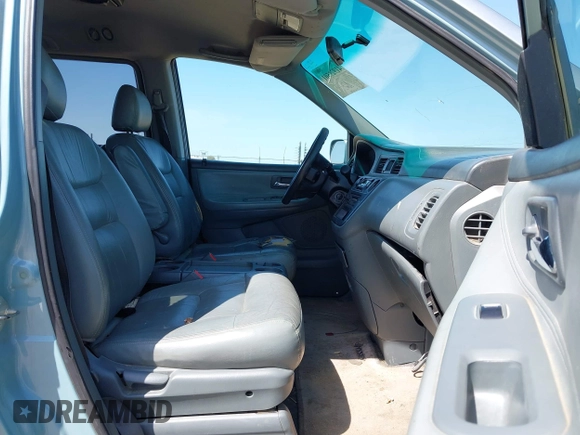 2003 Honda Odyssey EX with VIN 2HKRL18603H502236, listed as a IAAI auction lot 41929501 with 287,538 mi miles and . Bid and sale history available at DreamBid. Image 5.
