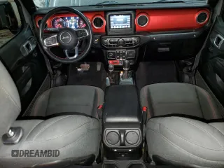 2021 Jeep Gladiator Rubicon с VIN 1C6JJTBM5ML541530, выставлен на аукционе Copart как лот 82661554 с пробегом 55 539 миль миль и Списание • Salvage title. История ставок и продаж доступна на DreamBid. Изображение 8.