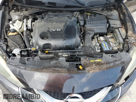 2016 Nissan Maxima S z VIN 1N4AA6AP7GC395745, wystawiony jako Copart lot #54106185 z przebiegiem Nie podano mil oraz Szkoda całkowita • Salvage title. Historia ofert i sprzedaży dostępna na DreamBid. Obrazek 11.