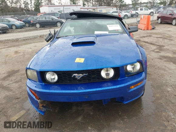 2007 Ford Mustang GT Deluxe with VIN 1ZVHT85H875279327, listed as a IAAI auction lot 41677110 with Not Provided miles and . Bid and sale history available at carsss.com. Image 11.