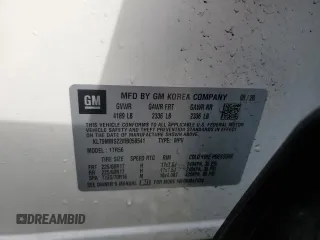 2021 Chevrolet TrailBlazer LS with VIN KL79MMS22MB058541, listed as a Copart auction lot 48895935 with 55,460 mi miles and Salvage Title. Bid and sale history available at carsss.com. Image 13.