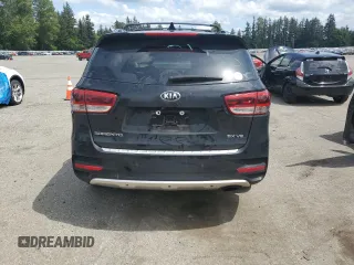 2017 Kia Sorento SX with VIN 5XYPKDA54HG220483, listed as a Copart auction lot 58225025 with 119,376 mi miles and Clean title. Bid and sale history available at DreamBid. Image 6.
