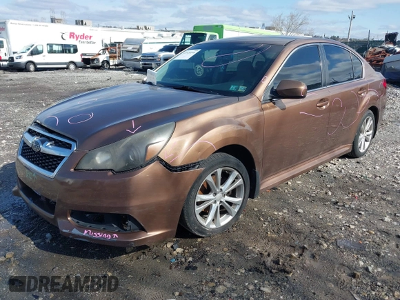 2013 Subaru Legacy Premium with VIN 4S3BMBC64D3014402, listed as a IAAI auction lot 41920146 with Not Provided miles and . Bid and sale history available at DreamBid. Image 2.