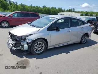 2021 Toyota Prius LE with VIN JTDKAMFP1M3179588, listed as a Copart auction lot 58487535 with Not provided miles and Salvage title. Bid and sale history available at DreamBid. Image 1.