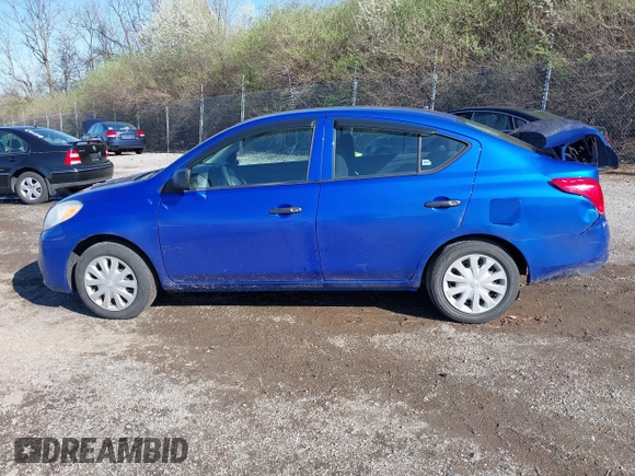 2012 Nissan Versa SV with VIN 3N1CN7AP0CL889069, listed as a IAAI auction lot 41942068 with 123,584 mi miles. Bid and sale history available at carsss.com. Image 15.