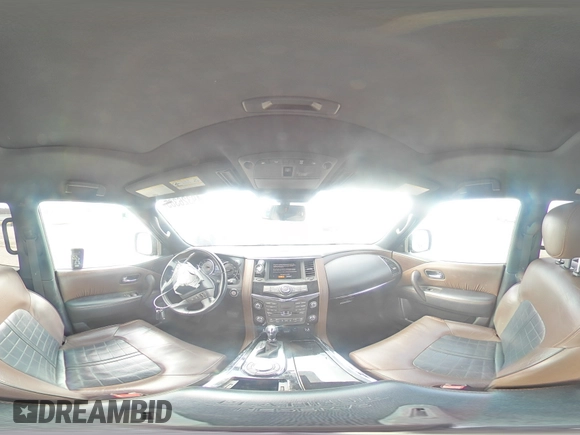 2020 Nissan Armada Platinum z VIN JN8AY2NF4L9360852, wystawiony jako Copart lot #49326305 z przebiegiem 67 569 mil mil oraz Szkoda całkowita • Salvage title. Historia ofert i sprzedaży dostępna na DreamBid. Obrazek 15.