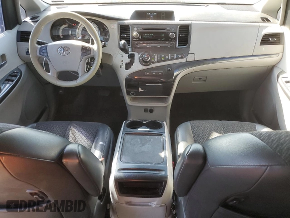 2012 Toyota Sienna SE with VIN 5TDXK3DC5CS226793, listed as a Copart auction lot 46848205 with 135,291 mi miles and Salvage title. Bid and sale history available at DreamBid. Image 8.