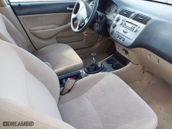 2003 Honda Civic Hybrid with VIN JHMES95673S023624, listed as a IAAI auction lot 41903619 with 181,949 mi miles. Bid and sale history available at carsss.com. Image 5.