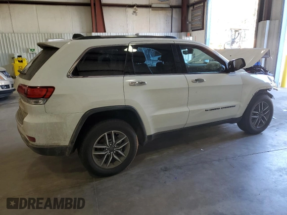 2022 Jeep Grand Cherokee Limited with VIN 1C4RJEBG9NC125807, listed as a Copart auction lot 79620634 with 67,406 mi miles and Salvage title. Bid and sale history available at DreamBid. Image 3.