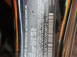 2016 BMW Z4 sDrive35i with VIN WBALM7C56G5B59913, listed as a Copart auction lot 76119534 with 12,288 mi miles and Non Repairable. Bid and sale history available at carsss.com. Image 13.