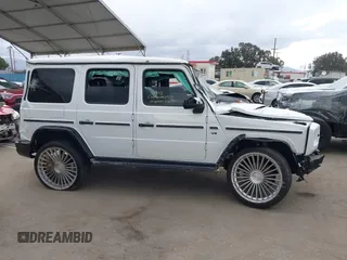 2023 Mercedes-Benz G G 550 with VIN W1NYC6BJ0PX490548, listed as a IAAI auction lot 41959564 with 43,700 mi miles. Bid and sale history available at carsss.com. Image 13.