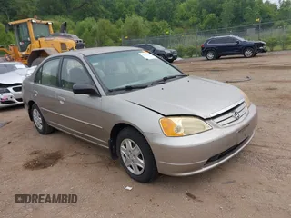 2003 Honda Civic LX z VIN 1HGES16583L030280, wystawiony jako IAAI lot #42515533 z przebiegiem Nie podano mil oraz . Historia ofert i sprzedaży dostępna na DreamBid. Obrazek 1.