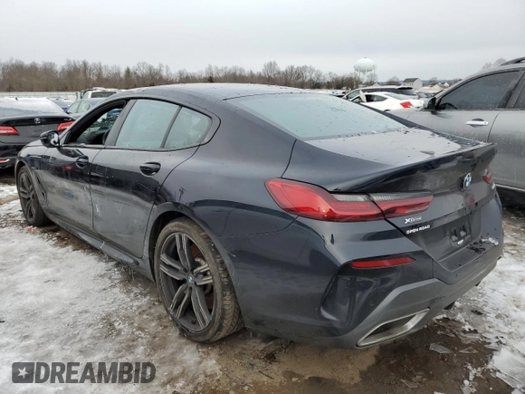 2022 BMW 8 Series 840i с VIN WBAGV4C00NCK20776, выставлен на аукционе Copart как лот 37027954 с пробегом 23 338 миль миль и . История ставок и продаж доступна на DreamBid. Изображение 2.