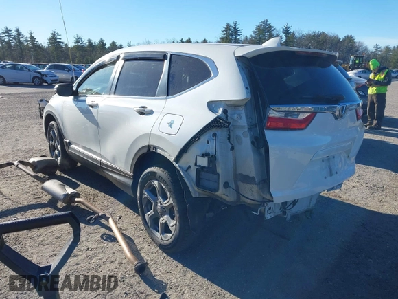 2017 Honda CR-V EX-L with VIN 2HKRW2H81HH673048, listed as a IAAI auction lot 41293944 with 97,904 mi miles. Bid and sale history available at carsss.com. Image 3.