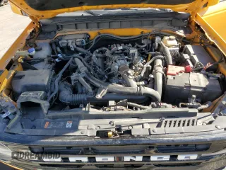 2022 Ford Bronco with VIN 1FMEE5BP6NLB66152, listed as a Copart auction lot 76822374 with 43,884 mi miles and Salvage title. Bid and sale history available at DreamBid. Image 11.