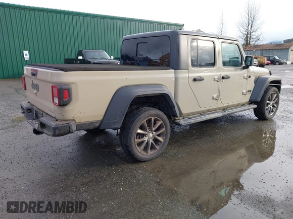 2020 Jeep Gladiator Sport S с VIN 1C6JJTAG0LL207187, выставлен на аукционе IAAI как лот 41559361 с пробегом 36 236 миль миль и . История ставок и продаж доступна на DreamBid. Изображение 4.