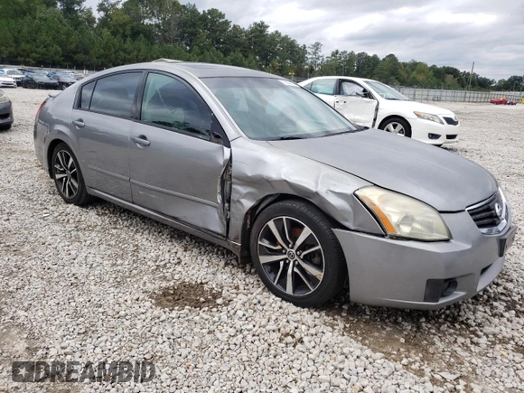 2008 Nissan Maxima 3.5 SE with VIN 1N4BA41E48C835445, listed as a Copart auction lot 73683414 with Not Provided miles and Salvage Title. Bid and sale history available at carsss.com. Image 4.