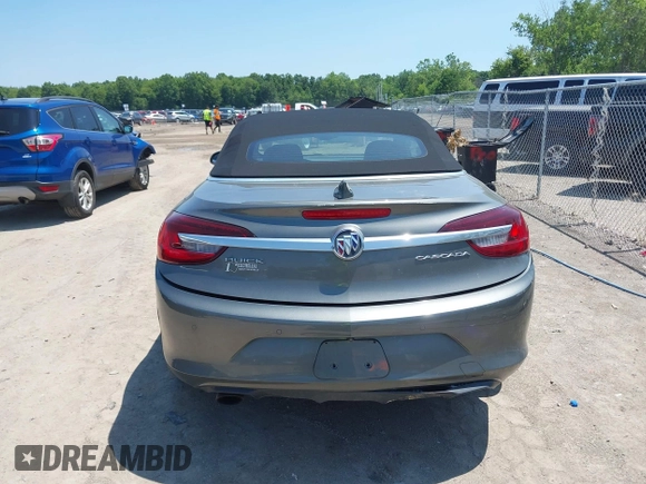 2018 Buick Cascada Premium with VIN W04WH3N50JG051185, listed as a IAAI auction lot 42618570 with 64,216 mi miles and . Bid and sale history available at DreamBid. Image 16.