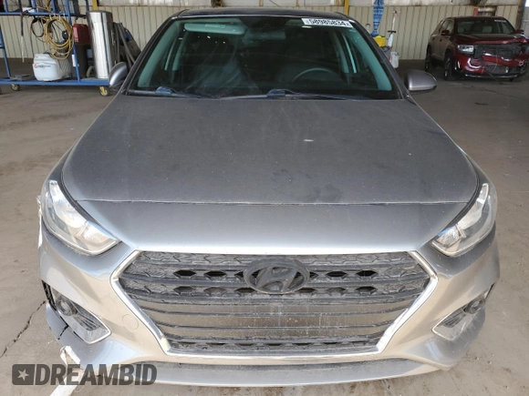 2021 Hyundai Accent SE with VIN 3KPC24A63ME138257, listed as a Copart auction lot 58985834 with 35,414 mi miles and Salvage Title. Bid and sale history available at carsss.com. Image 5.
