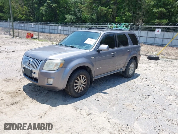 2008 Mercury Mariner Premier with VIN 4M2CU87118KJ08023, listed as a IAAI auction lot 42545623 with 161,639 mi miles and . Bid and sale history available at DreamBid. Image 2.