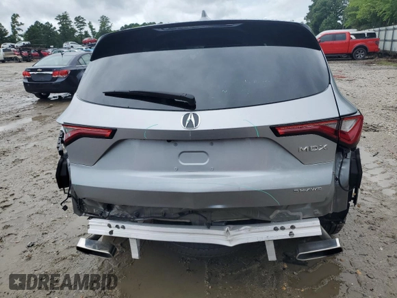 2023 Acura MDX w/Technology Package with VIN 5J8YE1H4XPL034281, listed as a Copart auction lot 64272084 with 13,352 mi miles and Salvage Title. Bid and sale history available at carsss.com. Image 6.