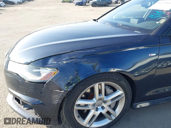 2016 Audi A6 2.0T Premium with VIN WAUCFAFC5GN186258, listed as a IAAI auction lot 41225603 with 83,817 mi miles. Bid and sale history available at carsss.com. Image 6.
