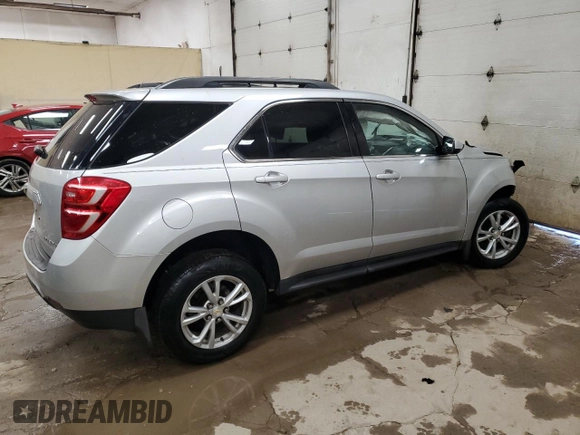 2016 Chevrolet Equinox LT with VIN 2GNALCEK8G1145364, listed as a Copart auction lot 43966255 with 122,034 mi miles and Clean Title. Bid and sale history available at DreamBid. Image 3.