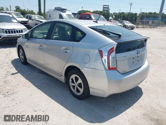 2015 Toyota Prius Four with VIN JTDKN3DU6F0467456, listed as a IAAI auction lot 42112420 with 1 mi miles. Bid and sale history available at carsss.com. Image 3.
