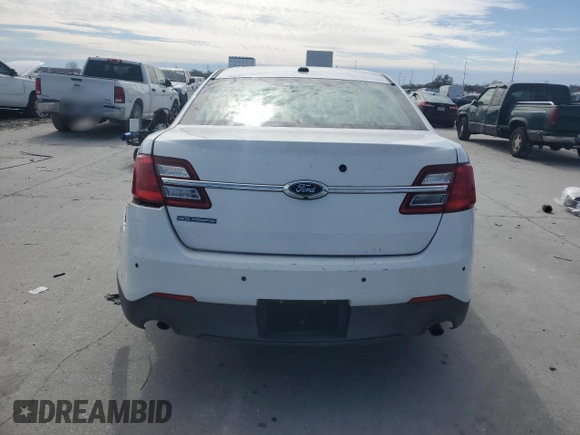 2017 Ford Police Interceptor with VIN 1FAHP2L89HG143663, listed as a Copart auction lot 46053765 with 88,219 mi miles and Salvage title. Bid and sale history available at DreamBid. Image 6.