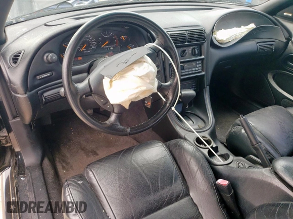 1998 Ford Mustang GT with VIN 1FAFP45X2WF272659, listed as a Copart auction lot 54121775 with 83,338 mi miles and Salvage title. Bid and sale history available at DreamBid. Image 8.