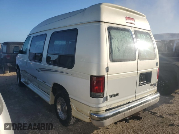 2003 Ford Econoline Cargo Recreational with VIN 1FDPE24LX3HA52446, listed as a Copart auction lot 77249664 with 109,911 mi miles and Non Repairable. Bid and sale history available at DreamBid. Image 2.