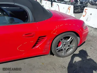 2008 Porsche Boxster S with VIN WP0CB29858U730258, listed as a IAAI auction lot 41718569 with 209,434 mi miles. Bid and sale history available at carsss.com. Image 6.