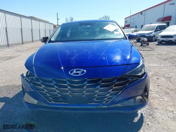 2023 Hyundai Elantra Limited with VIN KMHLP4AG1PU372487, listed as a IAAI auction lot 41752323 with 77,212 mi miles. Bid and sale history available at carsss.com. Image 13.