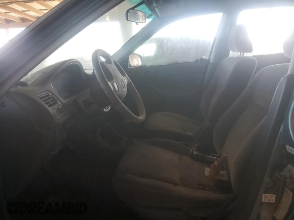 2000 Honda Civic VP z VIN 2HGEJ6611YH517547, wystawiony jako Copart lot #48056345 z przebiegiem 192 274 mil mil oraz Szkoda całkowita • Salvage title. Historia ofert i sprzedaży dostępna na DreamBid. Obrazek 7.