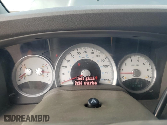 2005 Dodge Durango SLT with VIN 1D4HD48N35F605264, listed as a Copart auction lot 55932775 with 170,548 mi miles and Salvage title. Bid and sale history available at DreamBid. Image 9.