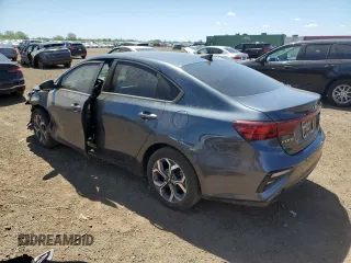 2019 Kia Forte LXS with VIN 3KPF24AD4KE076182, listed as a Copart auction lot 57182035 with 50,043 mi miles and Salvage title. Bid and sale history available at DreamBid. Image 2.